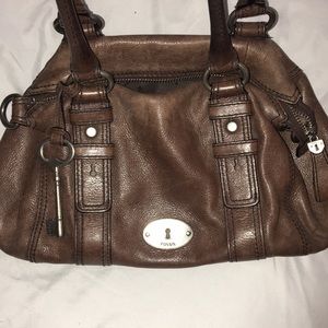 ✂️Final price cut ✂️ leather fossil handbag